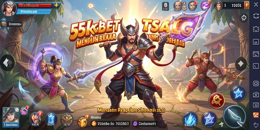 Tangkapan layar utama 55KBET menunjukkan strategi dan pembangunan kerajaan.