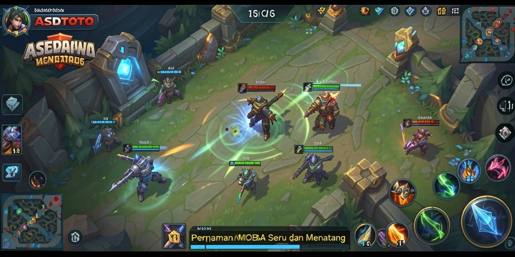 Tampilan gameplay ASDTOTO yang menegangkan dan seru.