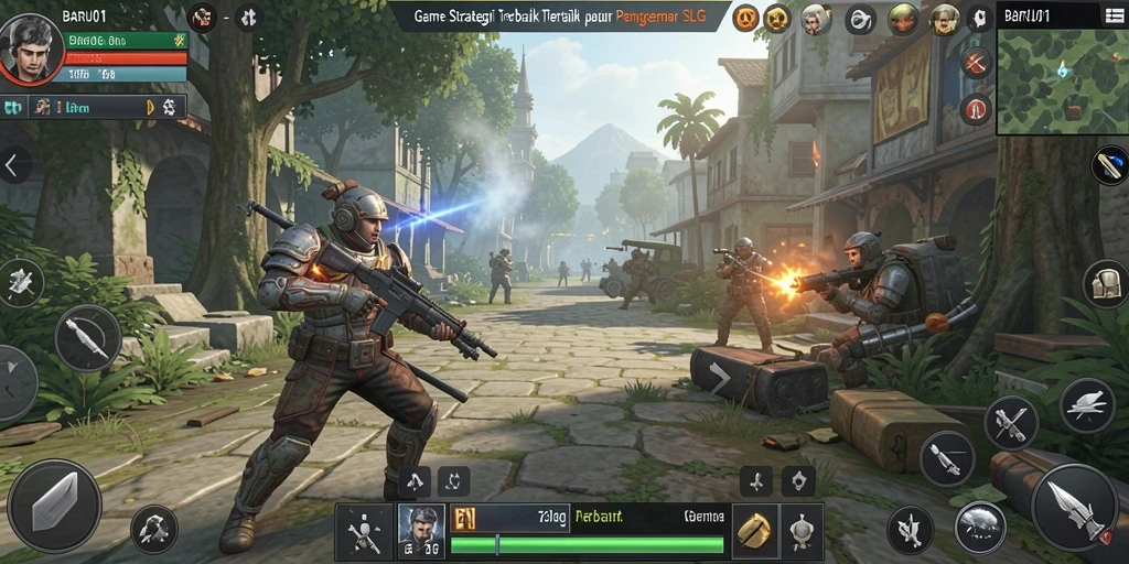 Tangkapan layar utama dari gameplay BARU01 yang menarik.