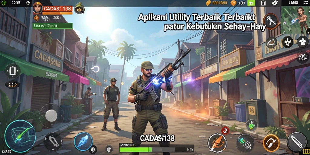 Tampilan antarmuka CADAS138 yang intuitif dan menarik.