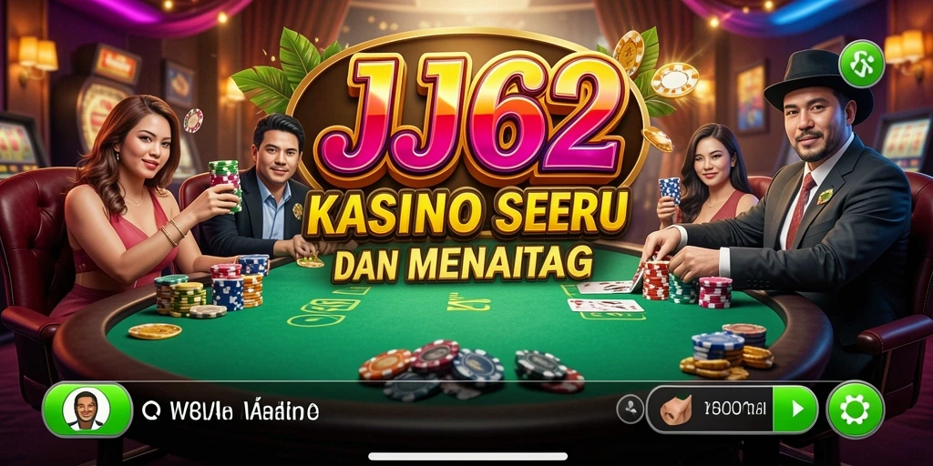 Tampilan menarik dan gameplay seru dari JJ62 di Kasino.