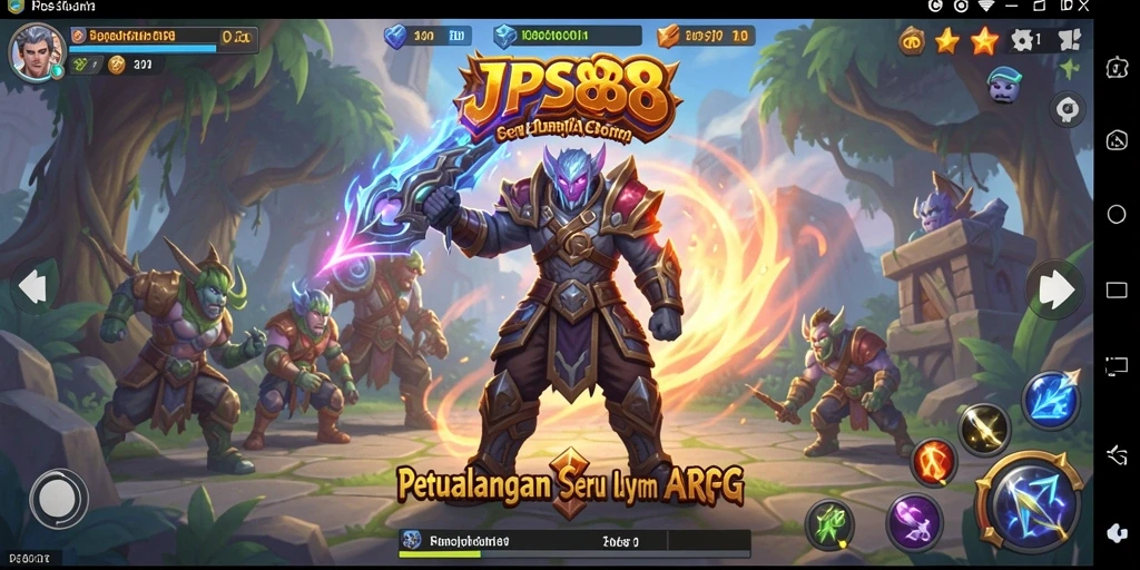 Gameplay ARPG JPS888 yang mendebarkan dan imersif.