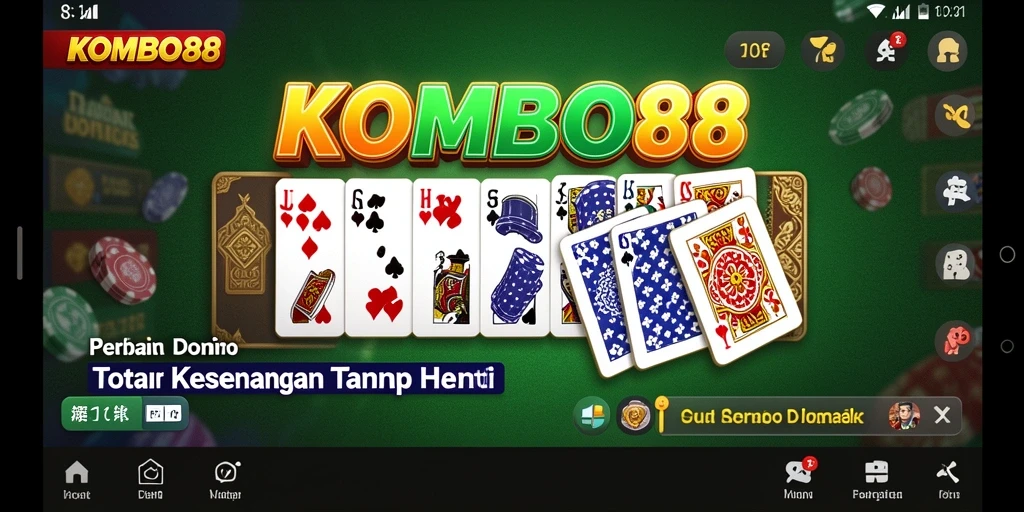Tampilan gameplay KOMBO88 yang menakjubkan dan seru.