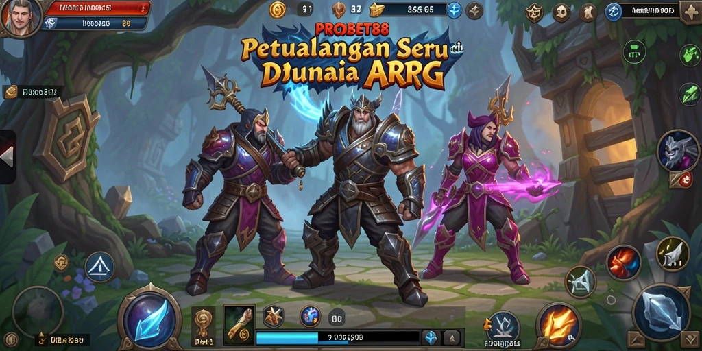 Tampilan gameplay PROBET88 yang epik dan mendebarkan.