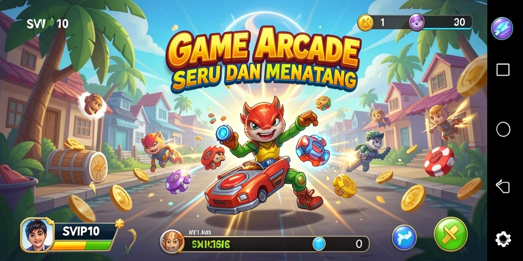 Gameplay seru dan menantang dari SVIP10 yang menghibur.