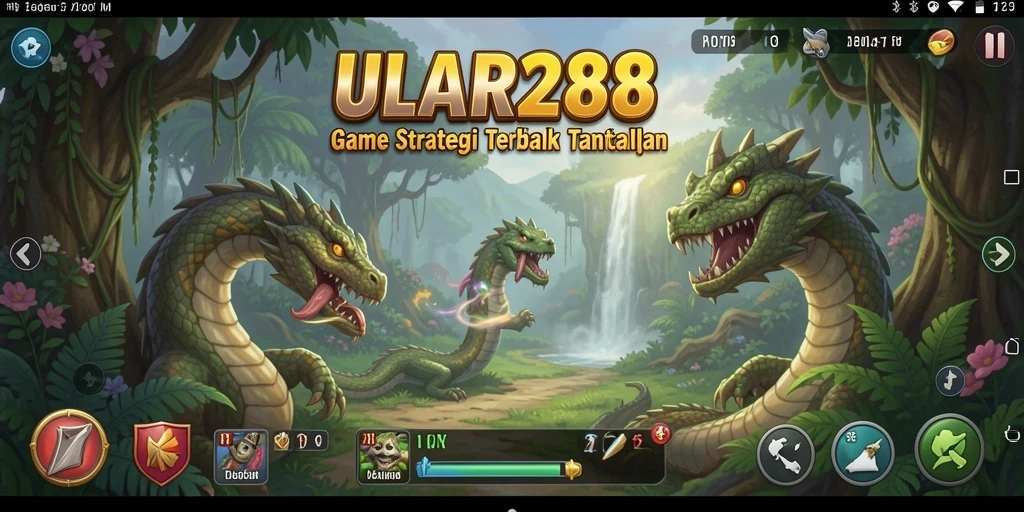 Tampilan gameplay ULAR288 saat berkompetisi dalam strategi.